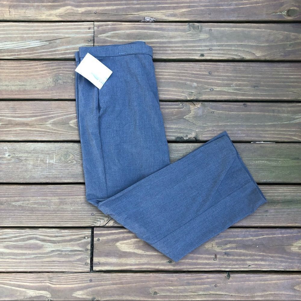 NWT SAG HARBOUR “The Slimming Solution” Grey Pant Size 20W